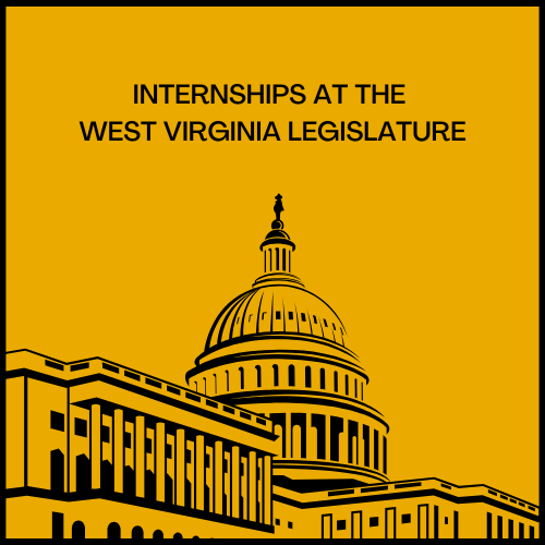 Image of Capital Building on gold background. Click to learn about internship opportunities at the Capital.